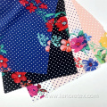 Woven 100% Rayon Printing Fabric For Women Blouses